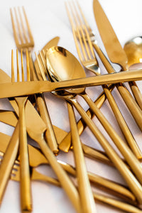 Cutlery - Classic Gold Full Set