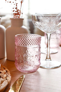 Glassware - Pink Water