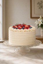 Load image into Gallery viewer, Cake Stand - Pressed Glass