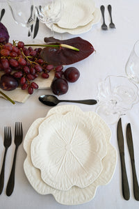 Dinner Plate - Flower Main & Starter Plate Set