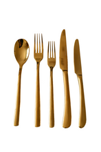 Load image into Gallery viewer, Cutlery - Nicholson Russel Gold Main Fork