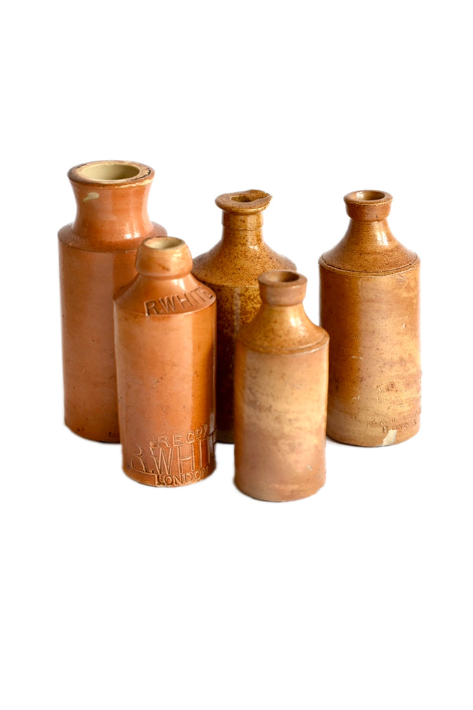 Vase - Vintage Terracotta Ink Pots