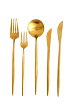 Load image into Gallery viewer, Cutlery - Matte Gold Single Piece