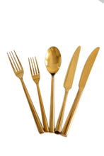 Load image into Gallery viewer, Cutlery - Classic Gold Full Set