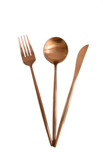 Cutlery - Rose Gold Set of 3