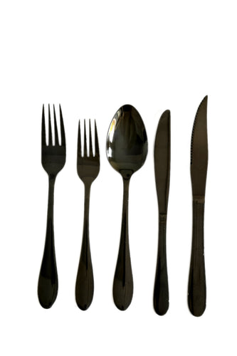 Cutlery - Black Single Piece