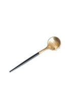 Load image into Gallery viewer, Cutlery - Black &amp; Gold Teaspoon
