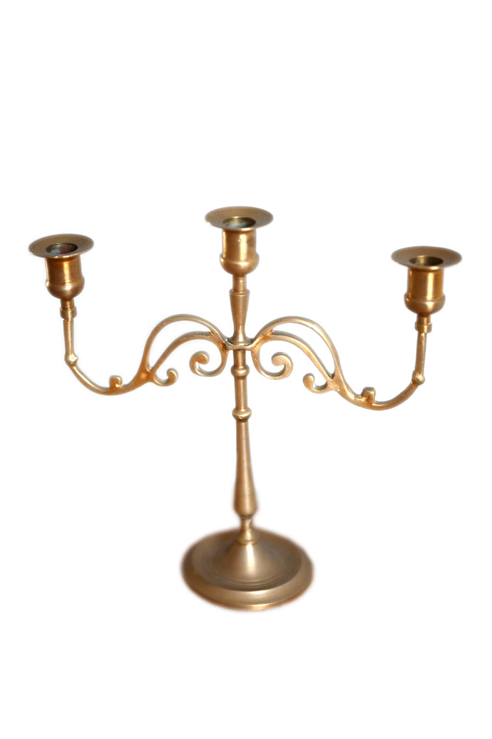 Brass - Candle Holder Ornate