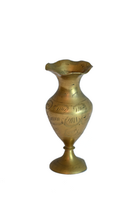 Brass - Vase Wave Small