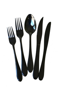 Cutlery - Black Main Knife