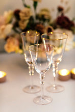 Load image into Gallery viewer, Glassware - Gold Rimmed Glassware Full Set