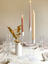 Load image into Gallery viewer, Candlestick - White Tall
