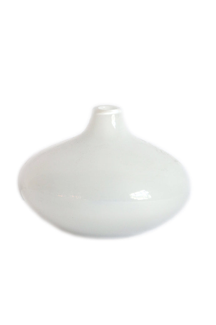 Vase - White Teardrop