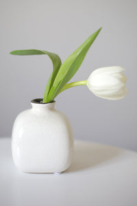 Vase - White Ceramic Posy